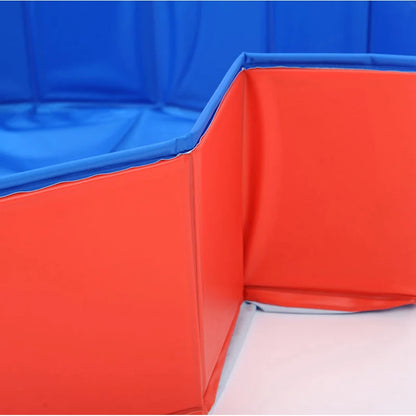 Foldable Portable Dog Swimming Pool - Summer Bath Tub for Small & Medium Pets