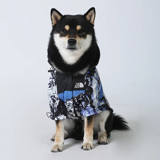 Dog Raincoat & Windbreaker - Stylish Hoodie for Small & Large Dogs