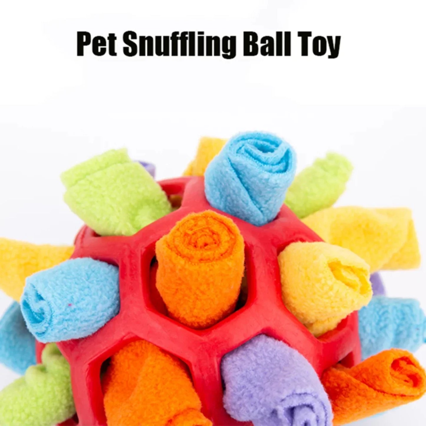 Multifunctional Dog Sniffing Puzzle Ball - Food-Dispensing Toy for Boredom Relief