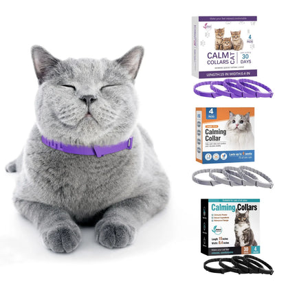 Stress-Relief Collars - Pack of 4 for Your Pet’s Comfort and Relaxation