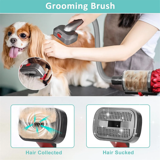 Dyson Pet Grooming Kit - Brush Attachment for Dogs (V7 V8 V10 V11 V12 V15