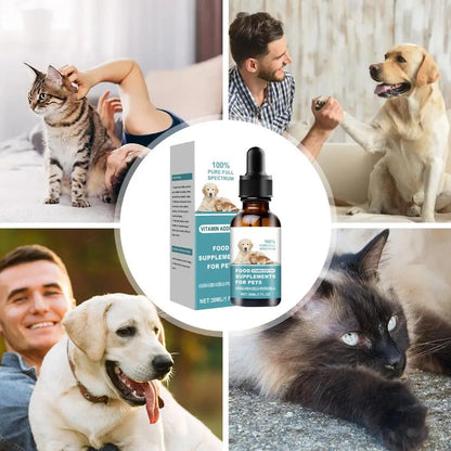 30ml Pet Nutrition Supplements for Dogs & Cats - Body Health Formula